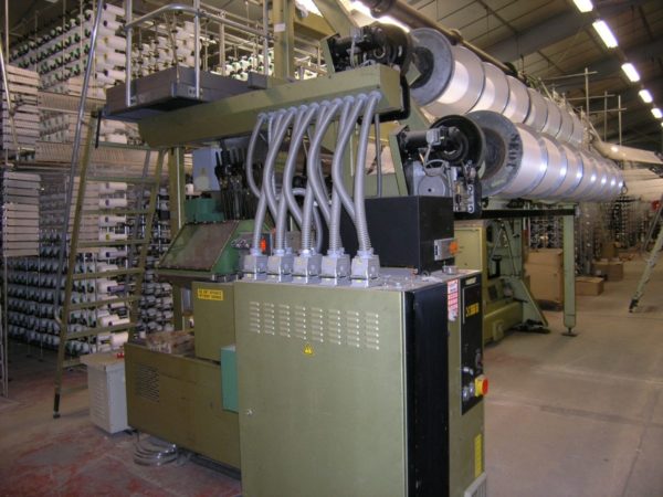 R2/1 Max Kroher Twistex Karl Mayer raschel jacquard machines RJSC4F-NE